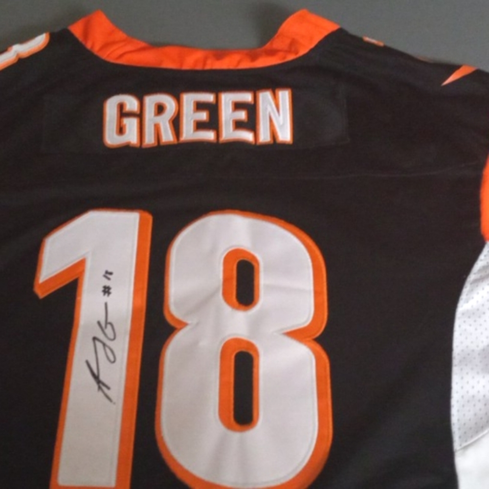 AJ Green signed Nike jersey
